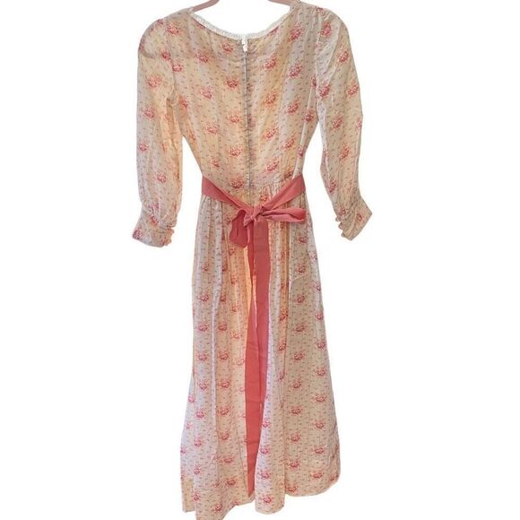 Vintage 60’s-70’s Prairie Style Maxi Dress - Picture 7 of 14